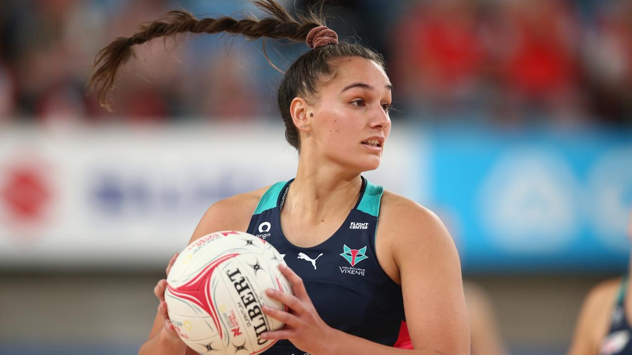 Vixens’ young gun Rahni Samason impressed early in her career. Picture: Jason McCawley