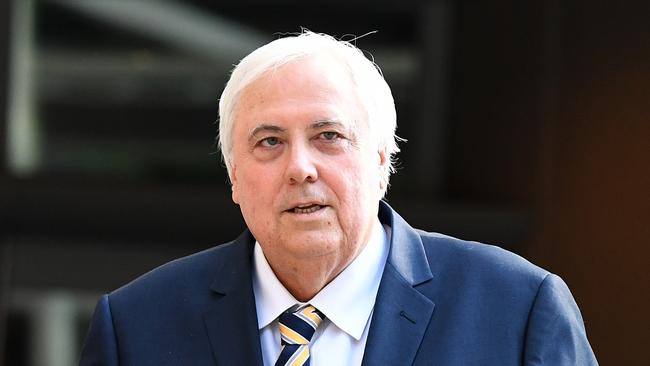 Clive Palmer. (AAP Image/Dan Peled)