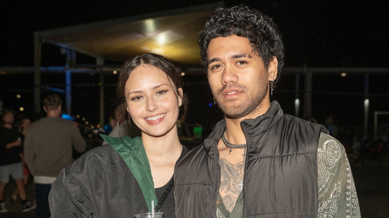 Madi Granger and Byron Te Paea at 2023 Riverside Festival – official opening of Red Dog Riverfront Saturday July 1 2023. Picture: Michaela Harlow