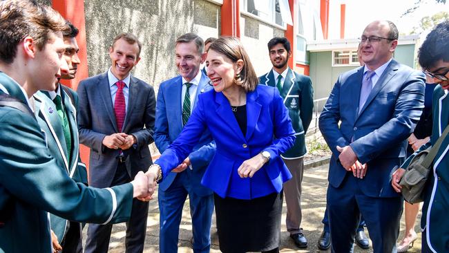 The state’s best and brightest students were acknowledged today at the HSC first in course awards. Picture: Brendan Esposito