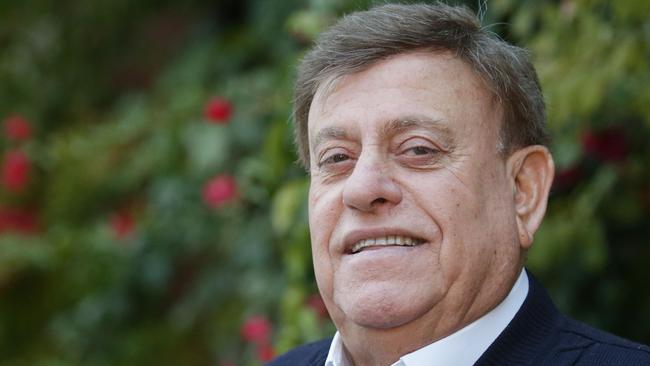 George Ghossayn, 77, was awarded an Order of Australia medal in 2016 for his services to the Lebanese community and philanthropy.