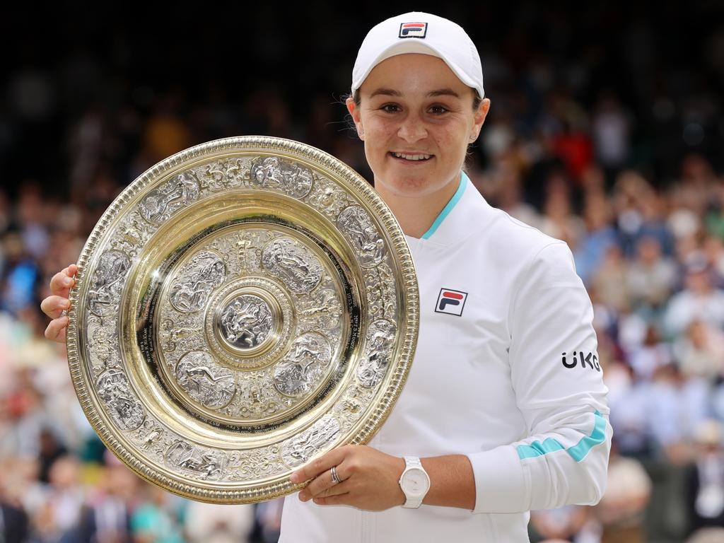 Wimbledon 2021 results  Ash Barty beats Katerina Siniakova in