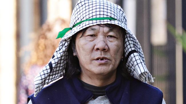 SYDNEY,  AUSTRALIA, NewsWire Photos. AUGUST 9, 2023. Tom Quach the man who allegedly stole an ibis from a public park before tying the native bird up by its feet to dry it out before cooking it, arriving at Waverley Local Court. Picture: NCA NewsWire/ Adam Yip