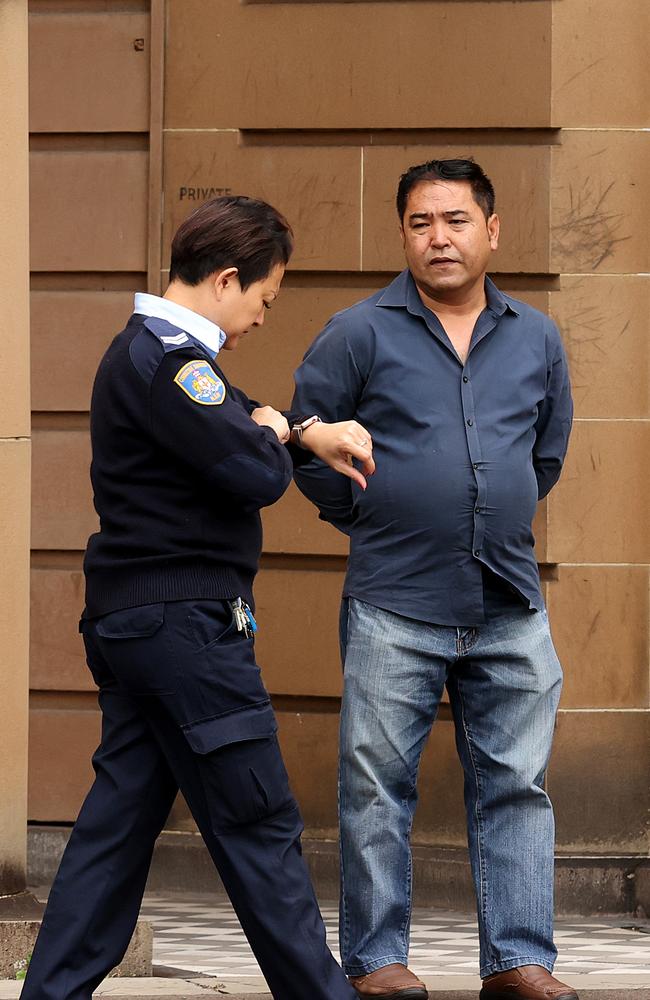 Neighbour Ali Bostani at Darlinghurst courts to give evidence about what happened on the night. Picture: NCA NewsWire/ Dylan Coker