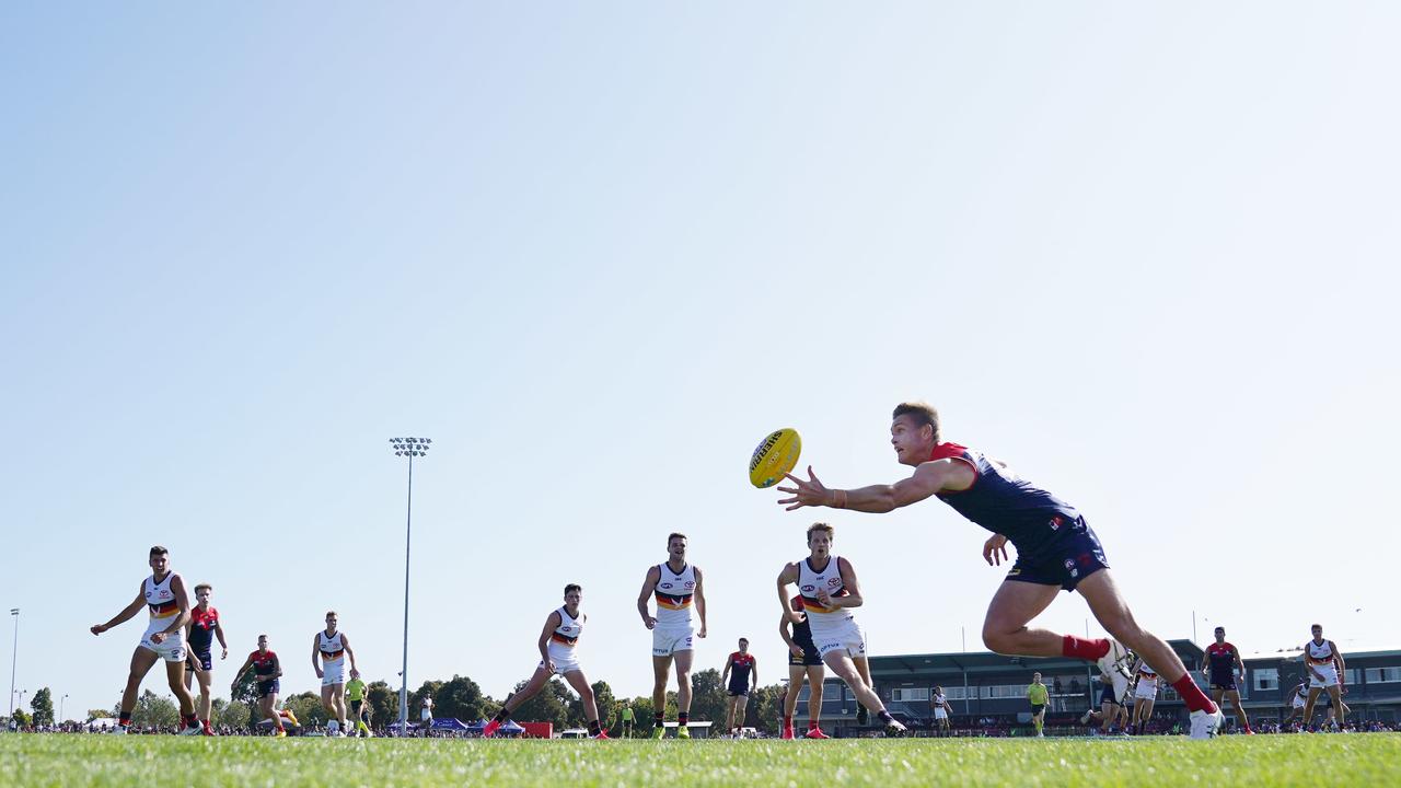 Several pre-season AFL games have been played at Casey Fields. Picture: AAP