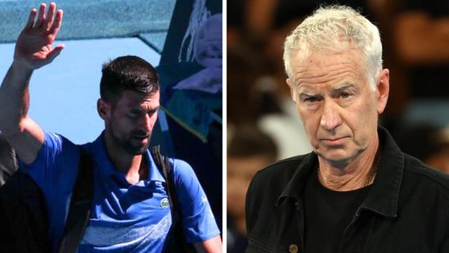 John McEnroe has hit out at the Aussie fans. Photo: AFP