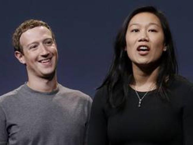 Mark Zuckerberg and Priscilla Chan have funded the philanthropic initiative. Picture: AP<br/>