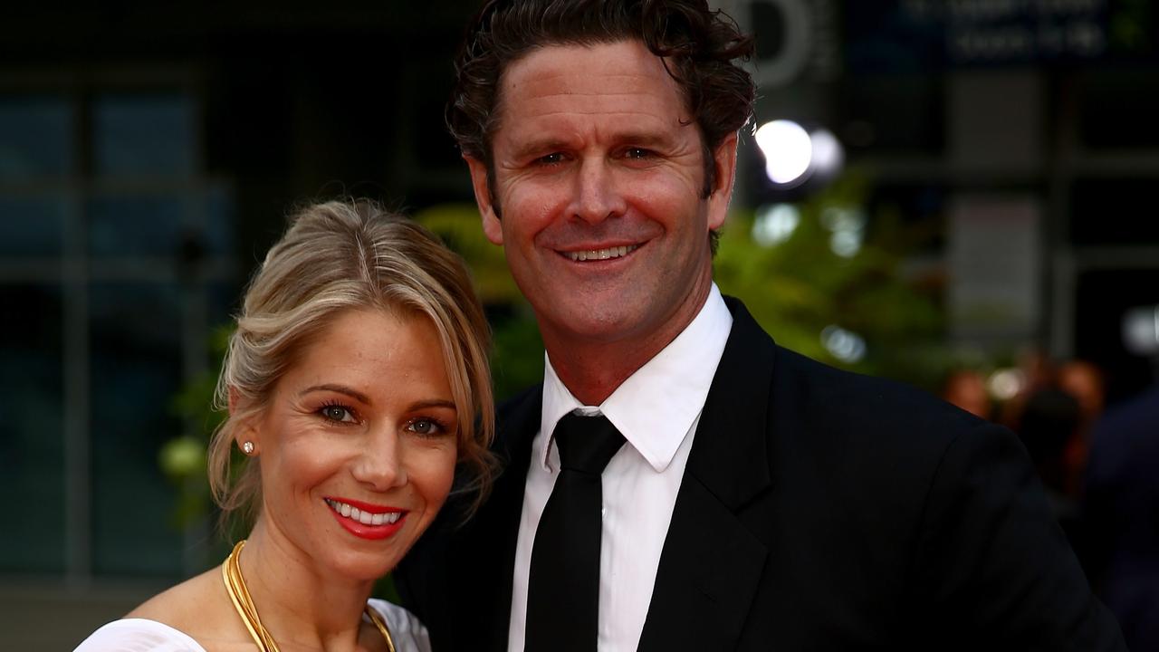 Chris Cairns and his wife Mel.