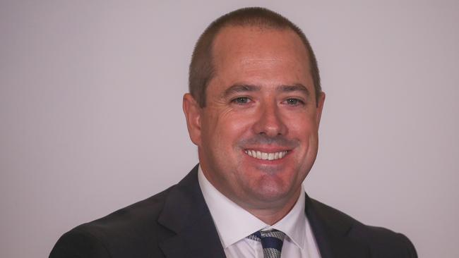 Councillor Daniel Doran as the new Gold Coast City Council is sworn in at Council Chambers in Bundall. Picture: Glenn Campbell