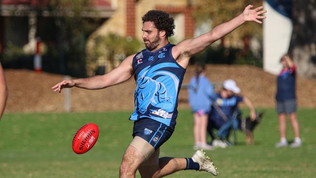Glenunga captain Abe Davis. Picture: Max Stapleton