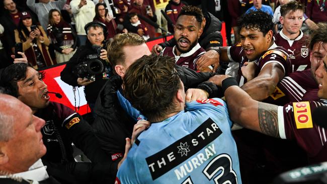 SOO 2024 RD03 Queensland v New South Wales - Cameron Murray, melee. Pictire: NRLPhotos