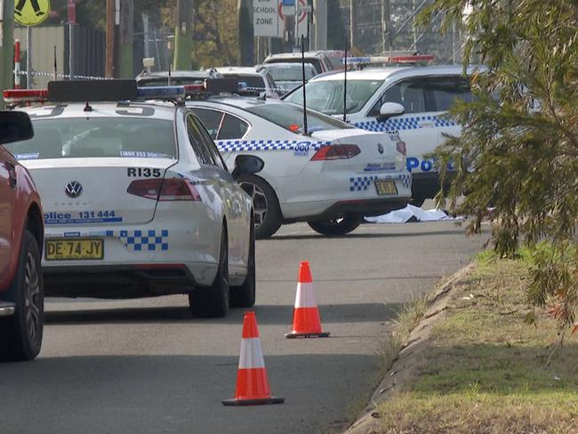 A man has died after a suspected road incident in Blackett. Picture: TNV