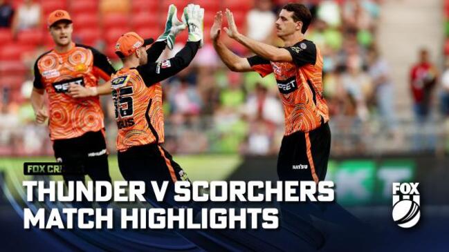 Thunder v Scorchers: Match Highlights