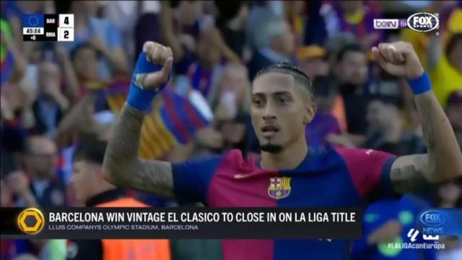 Barcelona close in on La Liga title
