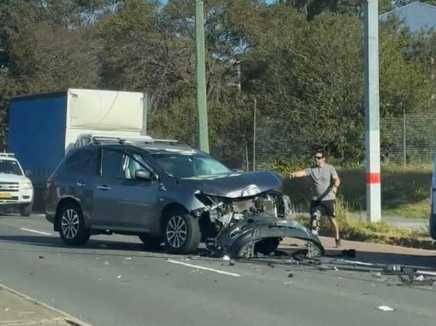 A man has died following a crash on Pittwater Road in Mona Vale. Picture: Facebook