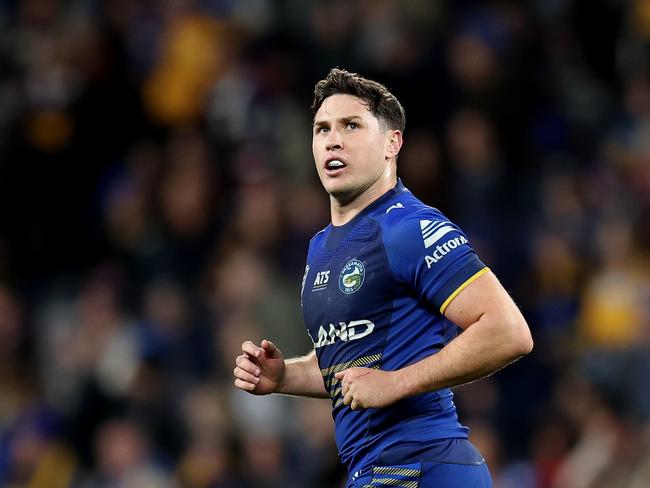 Mitchell Moses is among the Eels players with exit clauses. Picture: Brendon Thorne/Getty Images