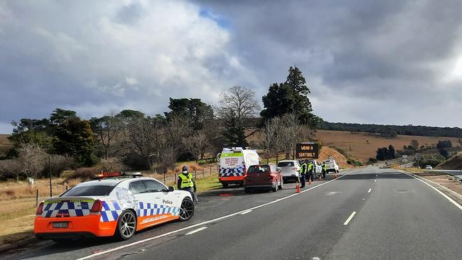 Police will be out in force throughout the snow season. Picture: Supplied