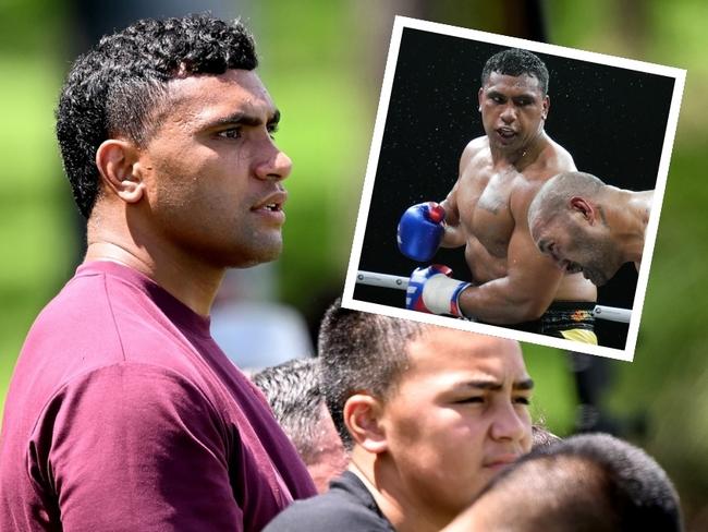 The Broncos have no interest in signing Tevita Pangai Jr unless the NRL defector quits boxing and pursues a fulltime rugby league comeback.