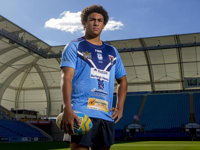 Aston Bai, 17, is one of Marymount College’s key players in the Titans Schools League Open Boys Division 1. Photo: Jerad Williams