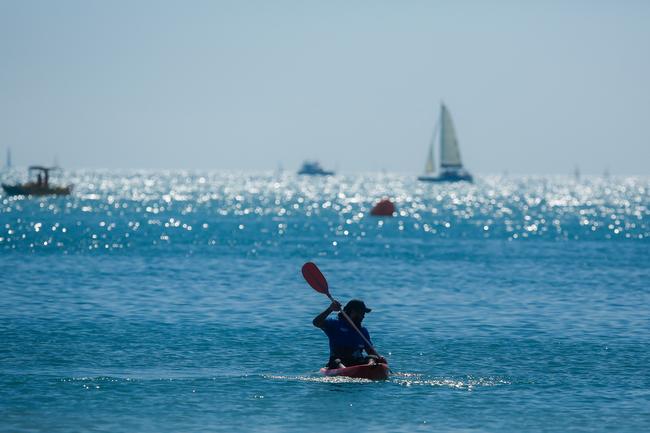 Perfect conditions at the 2019 Beer Can Regatta at Mindel Beach. Pic Glenn Campbell