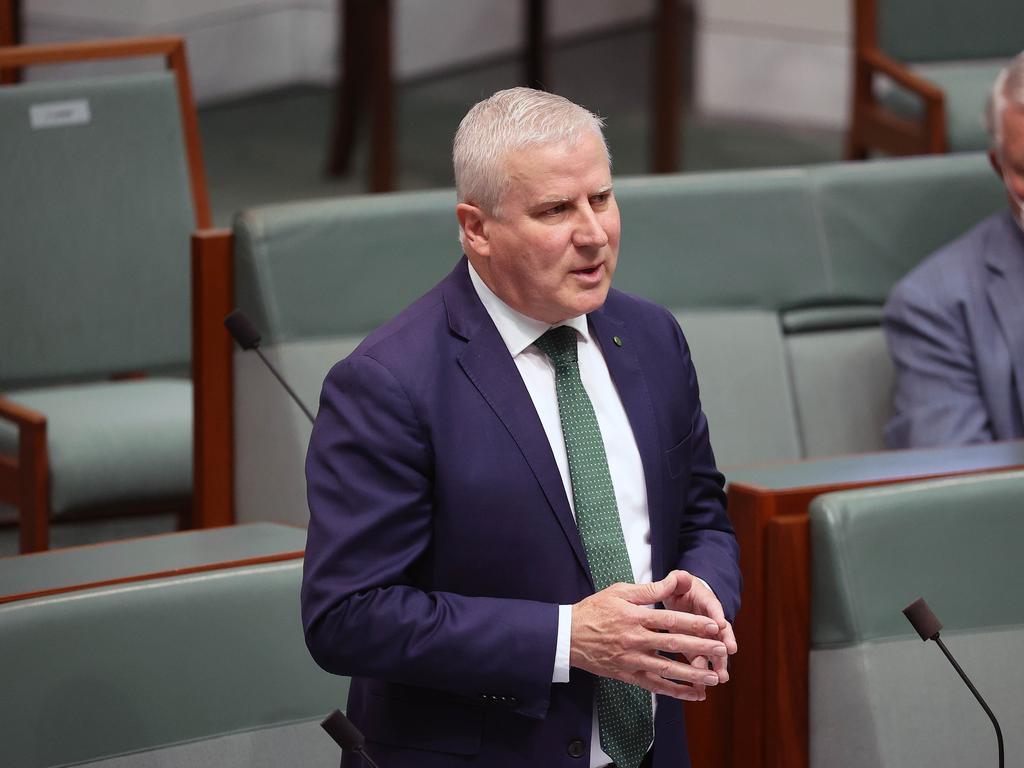 Michael McCormack says country people commit to the deals they make. Picture: NCA NewsWire / Gary Ramage