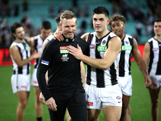 The former Collingwood coach has admitted to missing football. Picture: Phil Hillyard