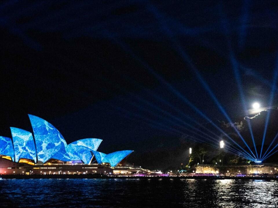 Sydney’s CBD lights up as Vivid festival begins