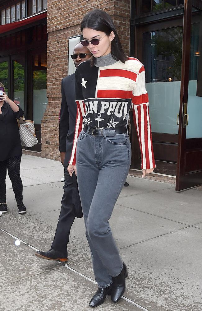 Kendall Jenner steps out in New York. Picture: TPI/MEGA