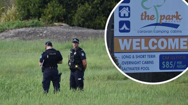 A Mackay man has been charged with murder after he allegedly stabbed and killed another man in a caravan park. Picture: Matthew Forrest