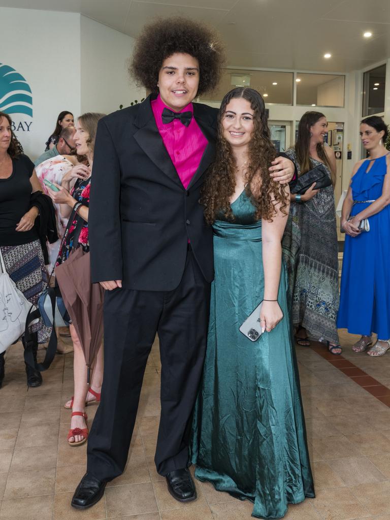 Adam Rollans &amp; Bree-Lilly Pickering at the Toormina High Formal.