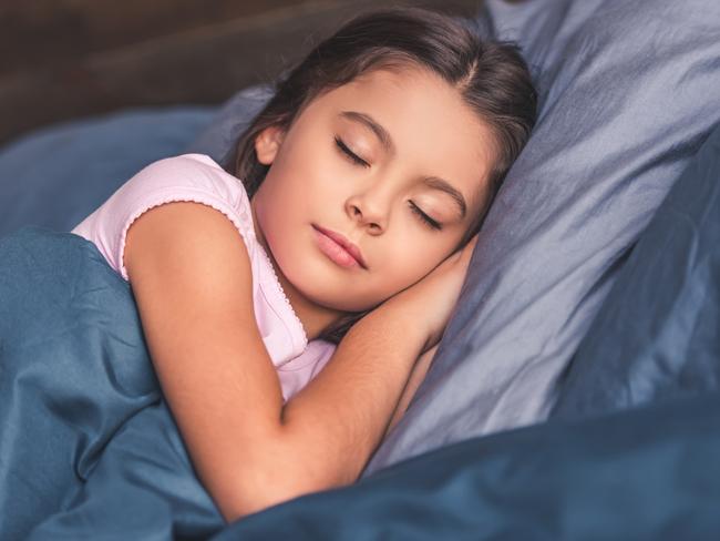 Almost 30 per cent of kids used screens in bed before sleeping.