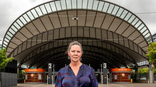 Sydney Olympic Park Business Association chief executive officer Allison Taylor also wants the government to shift its attention to stage two of the light rail. Picture: Monique Harmer