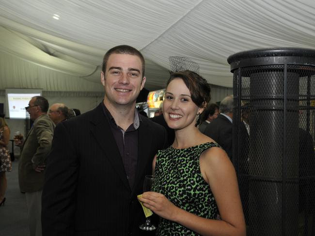 Tim Cuddihy and Lauren Norton. 2012 Fitton Charity Race Day. Photo Dave Noonan / The Chronicle