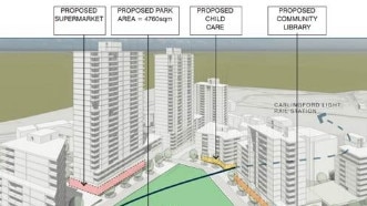 Meriton is planning 620 units for 18 Shirley St and 263-273 Pennant Hills Rd at Carlingford.