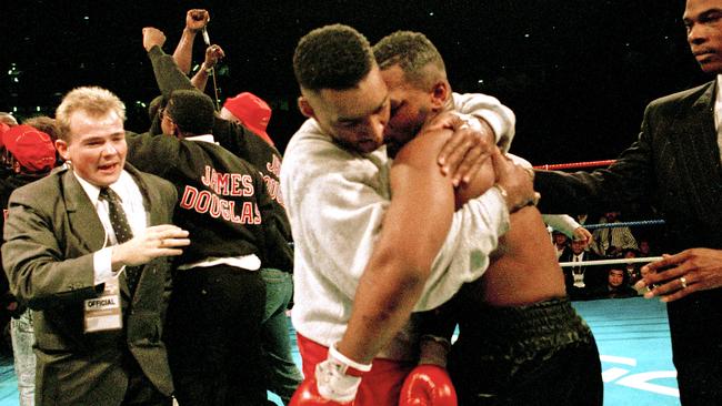 Mike Tyson’s loss James 'Buster' Douglas was another great sporting upset.