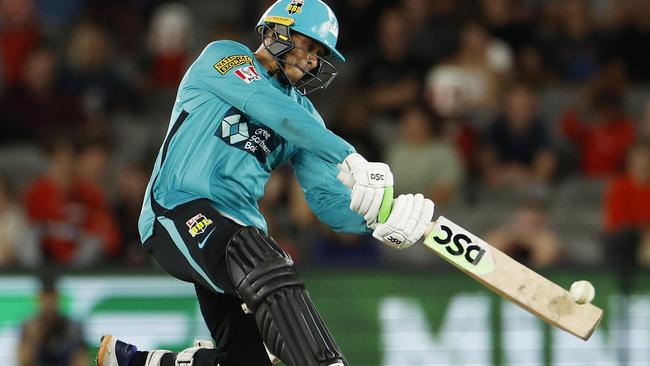 Usman Khawaja was at the top of his game again for Brisbane Heat. Picture: Jonathan DiMaggio/Getty Images