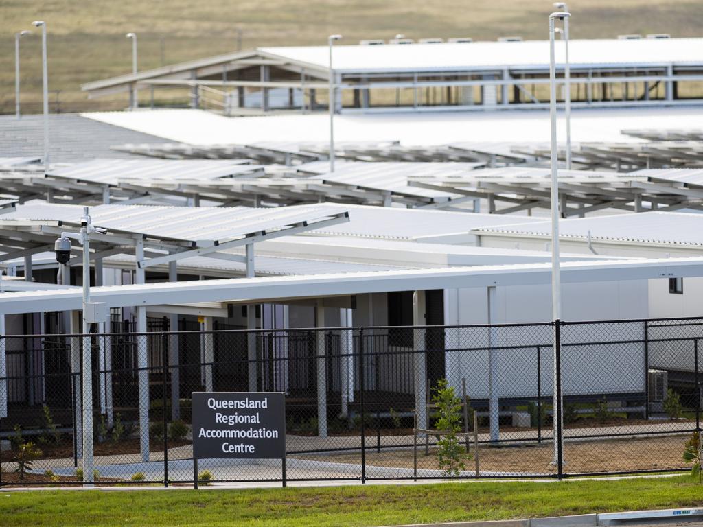 The State Governments Wellcamp quarantine facility. Picture: Kevin Farmer