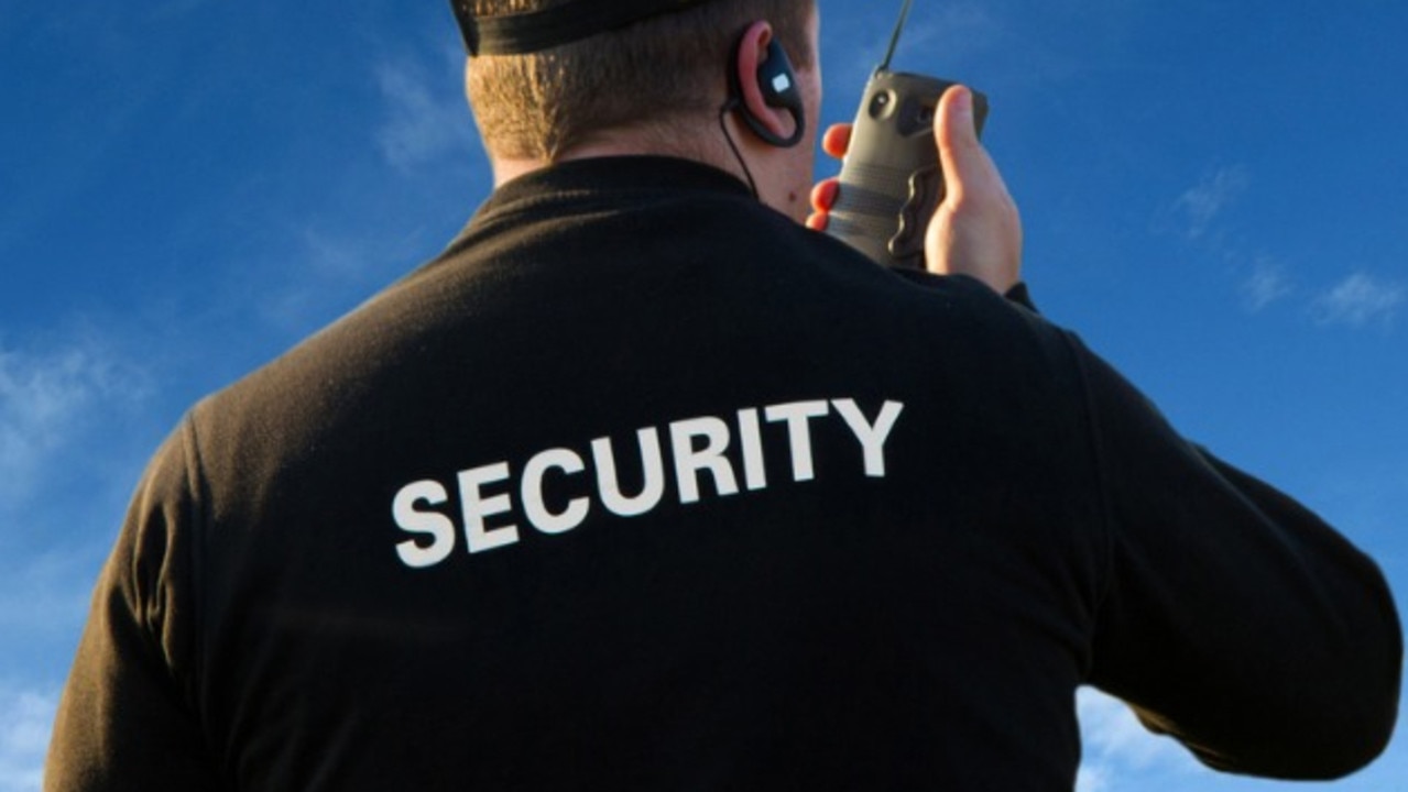 Generic security guard. Picture: iStock