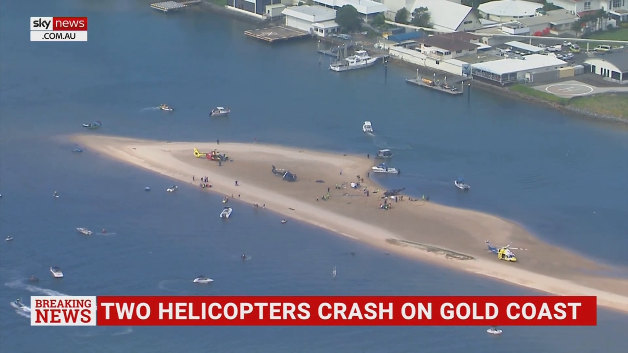 Witness discusses Gold Coast helicopter crash The Australian