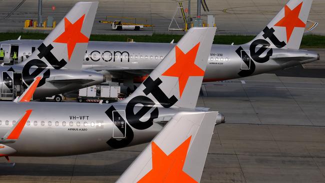 Jetstar said sorry for people being stranded in Hawaii, but really didn’t do anything about it. Picture: NCA NewsWire/Luis Enrique Ascui