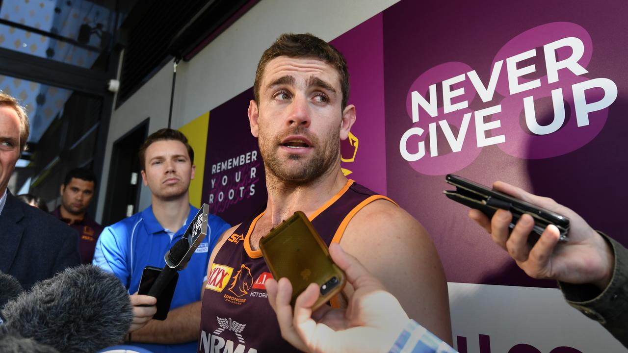Brisbane Broncos player Andrew McCullough says the pokies drama is not a good look for the club.