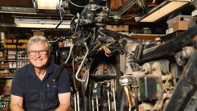 Rick Carbis, chair of Townsville Combined Motorclubs Swap Meet. Picture: Shae Beplate.