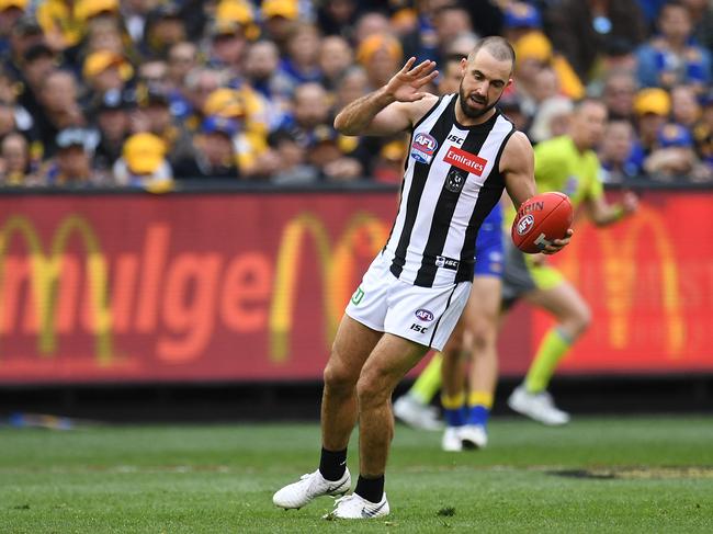 Collingwood vice captain Steele Sidebottom provides team ramPAIGE with a point of difference.