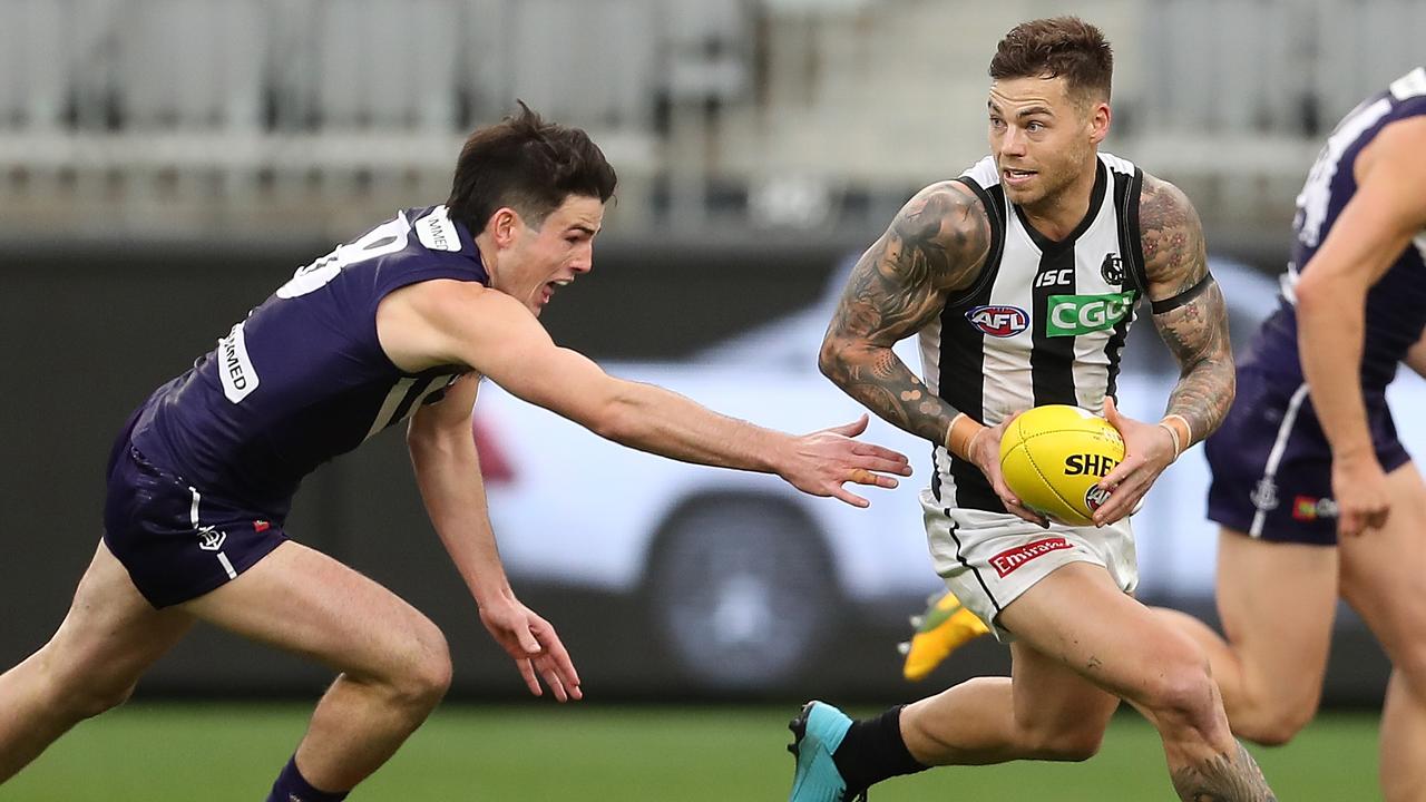 Collingwood’s game with Fremantle could be one of three brought forward across the weekend of Round 15. (Photo by Paul Kane/Getty Images)