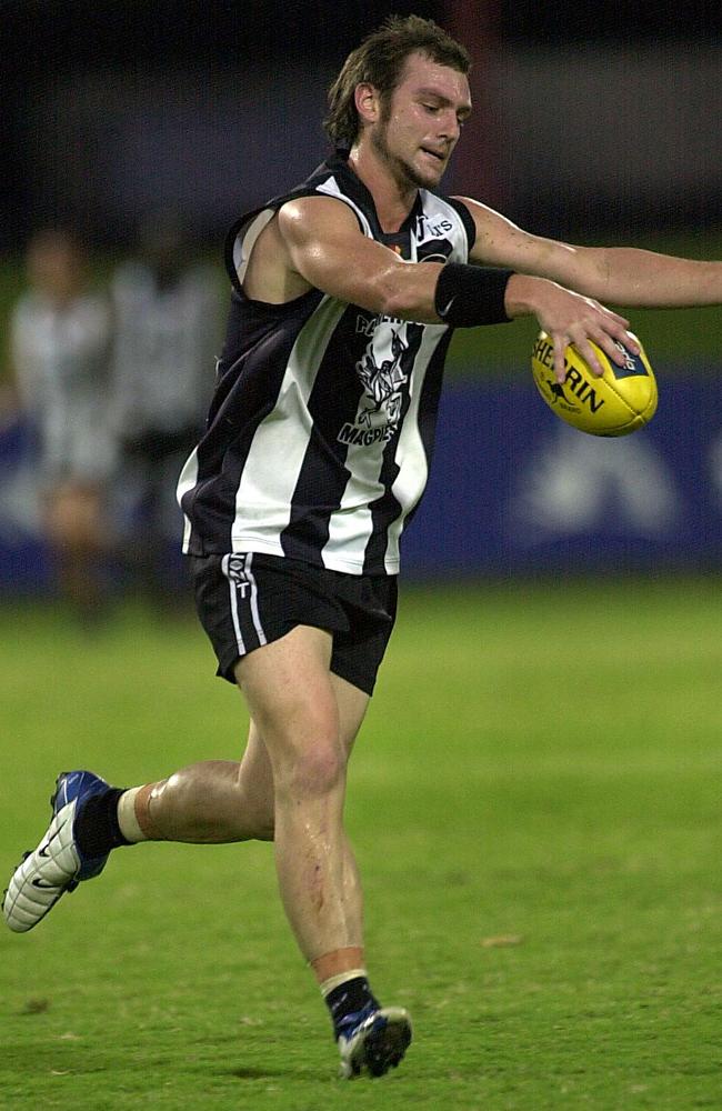 Palmerston’ Mark Tyrrell guided his side to two NTFL premierships. Picture: Michael Marschall