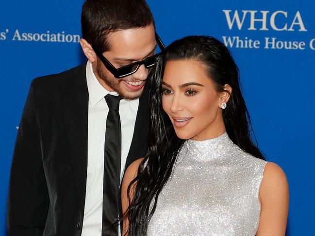 Pete Davidson and Kim Kardashian attend the 2022 White House Correspondents' Association Dinner at Washington Hilton on April 30, 2022 in Washington, DC. (Photo by Paul Morigi/Getty Images)