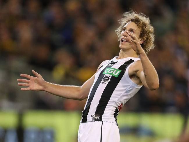 Chris Mayne has been banished to the VFL after a slow start to the AFL season. Picture: Getty Images