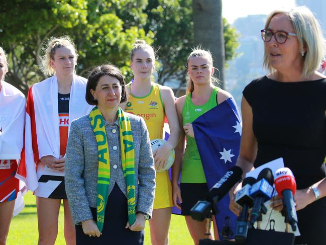 Ellis has been leading the charge for netball’s next decade. Picture: NCA NewsWire / Dylan Coker