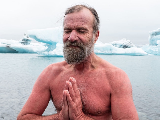 Ice bath session with Wim Hof at Human Kind