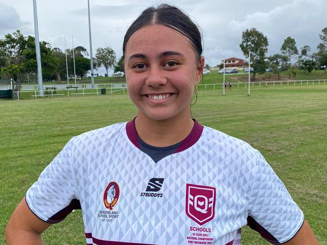 Souths Logan's Amanii Misa was a Qld schoolgirls representative.